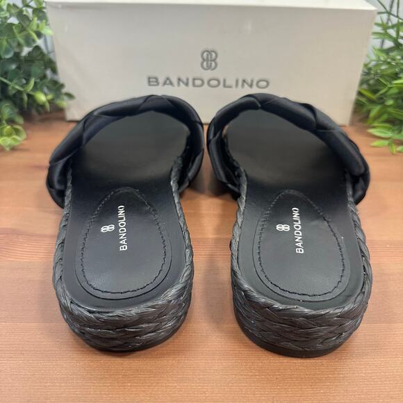 Bandolino Women's Deedee Woven Upper Espadrille Slide Sandals Size 10 - Picture 5 of 9